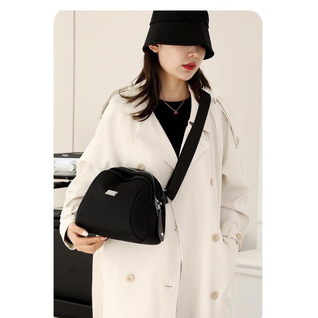 S1222 🌑 Carriel Noir Élégance 🌑