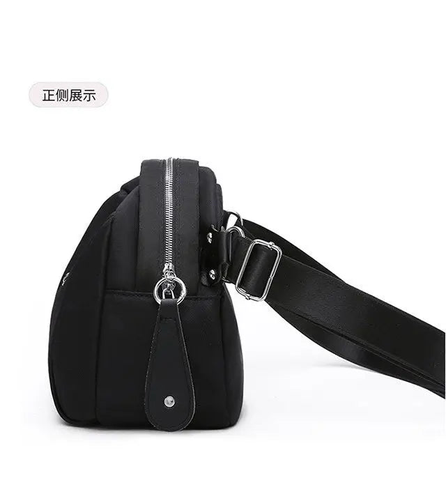 S1222 🌑 Carriel Noir Élégance 🌑
