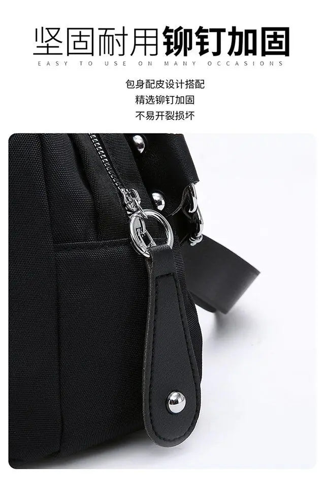 S1222 🌑 Carriel Noir Élégance 🌑